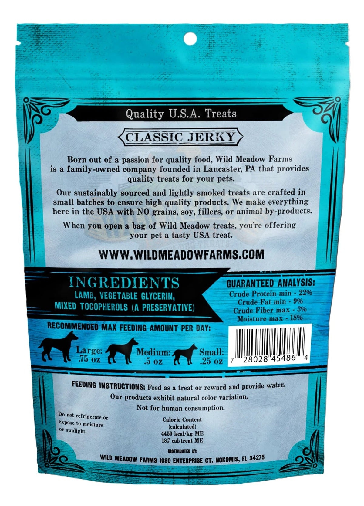 Wild Meadow Farms Classic Bites Lamb Bites 3.5oz