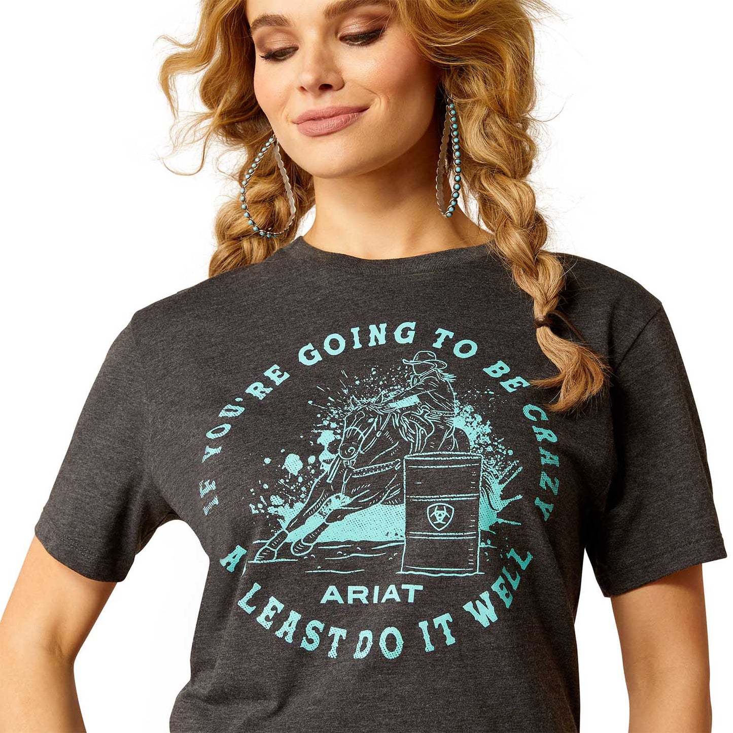 Ariat Women's Barrel Beauty Shortsleeve Shirt