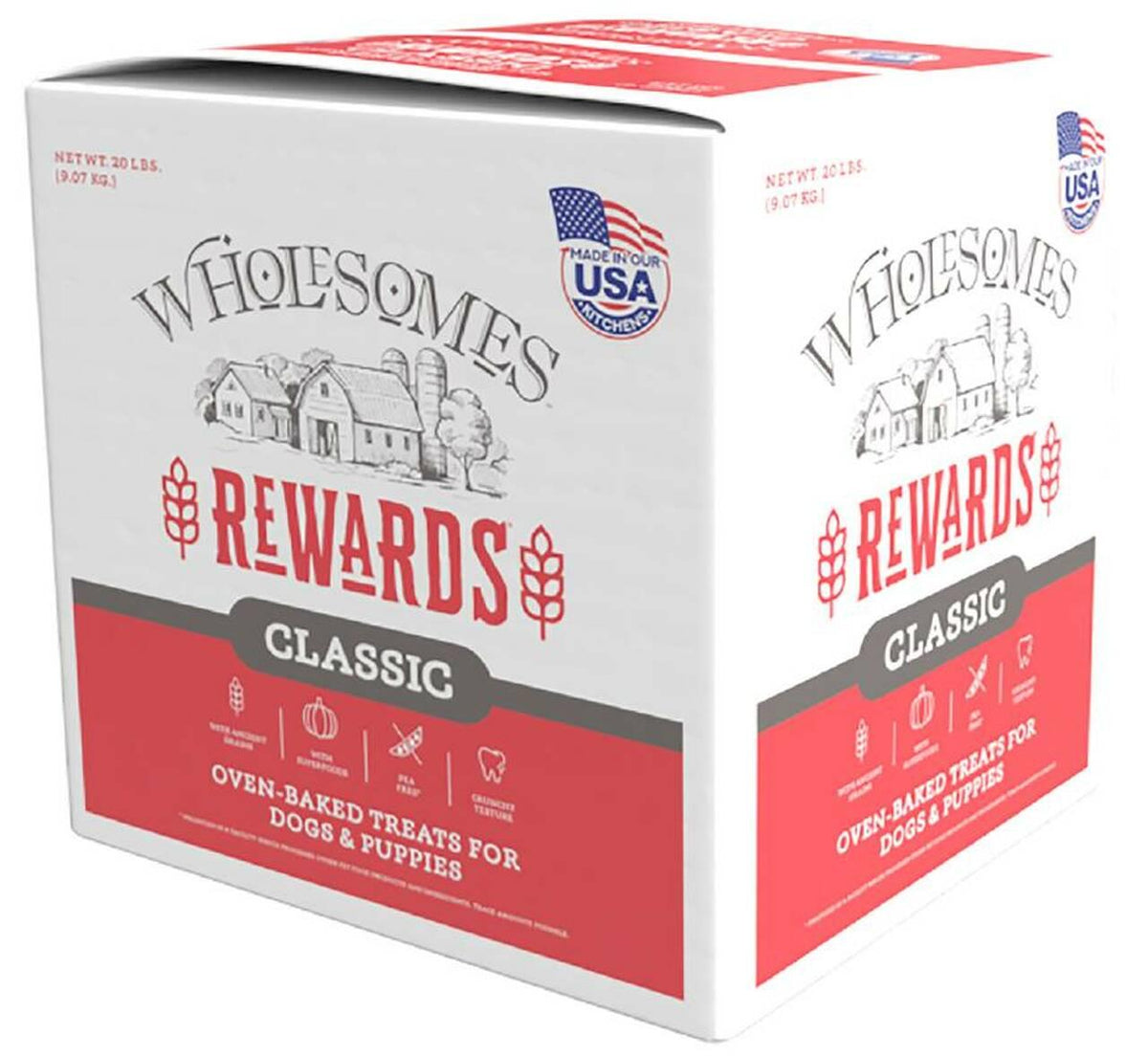 Wholesomes Rewards Classic Original Biscuits Jumbo 20lb