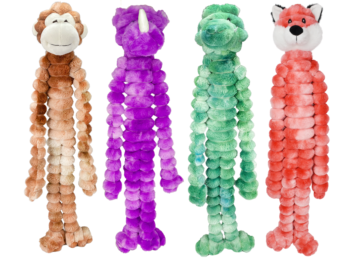 Multipet Crimpy Cuddlerz - Assorted Animals 27"