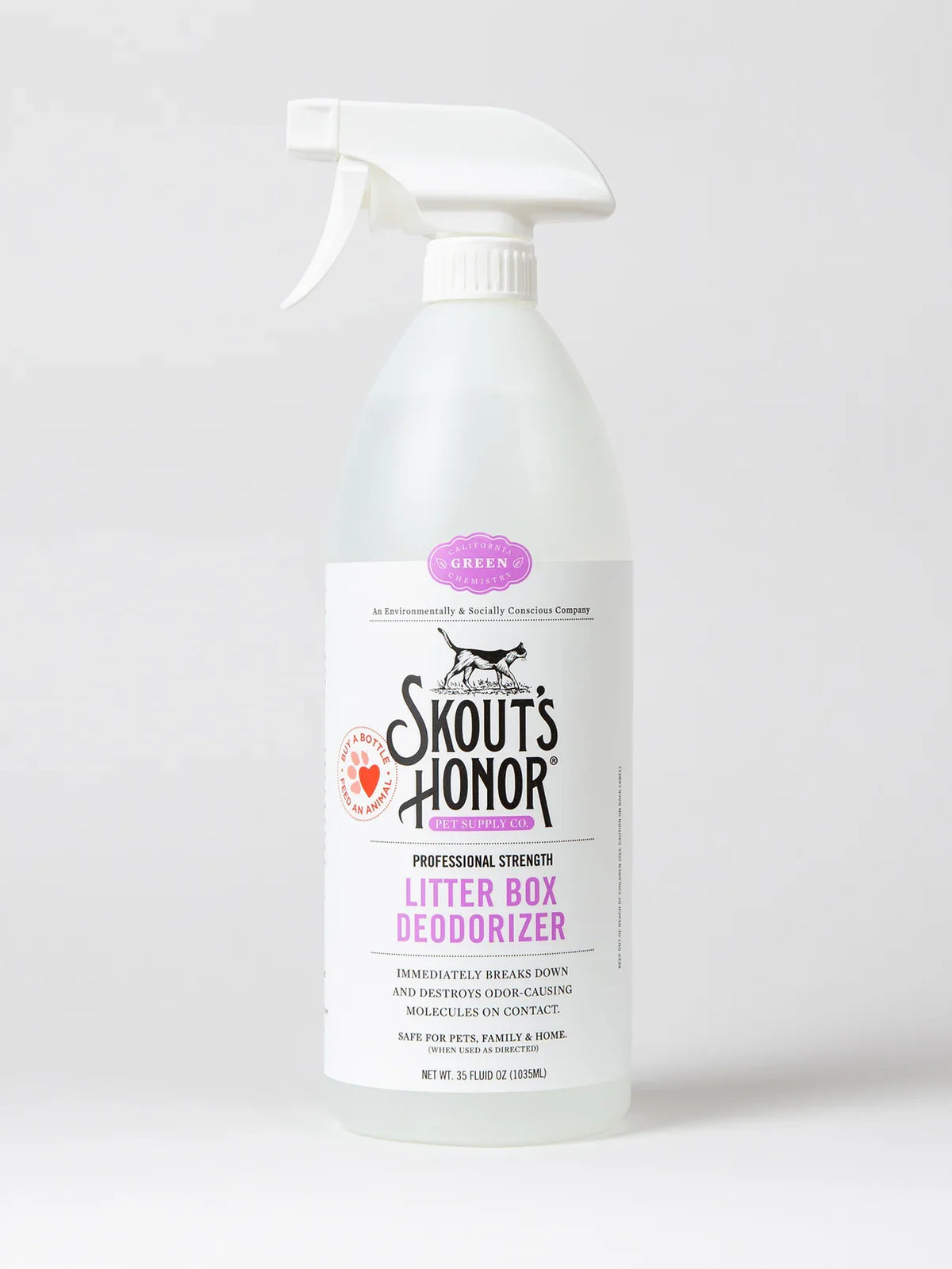 Skout's Honor Cat Litter Box Deodorizer (35oz)