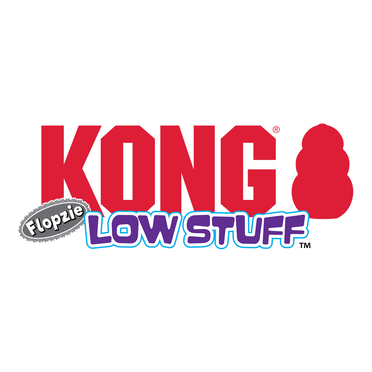 Kong Low Stuff Flopzie Beaver Medium