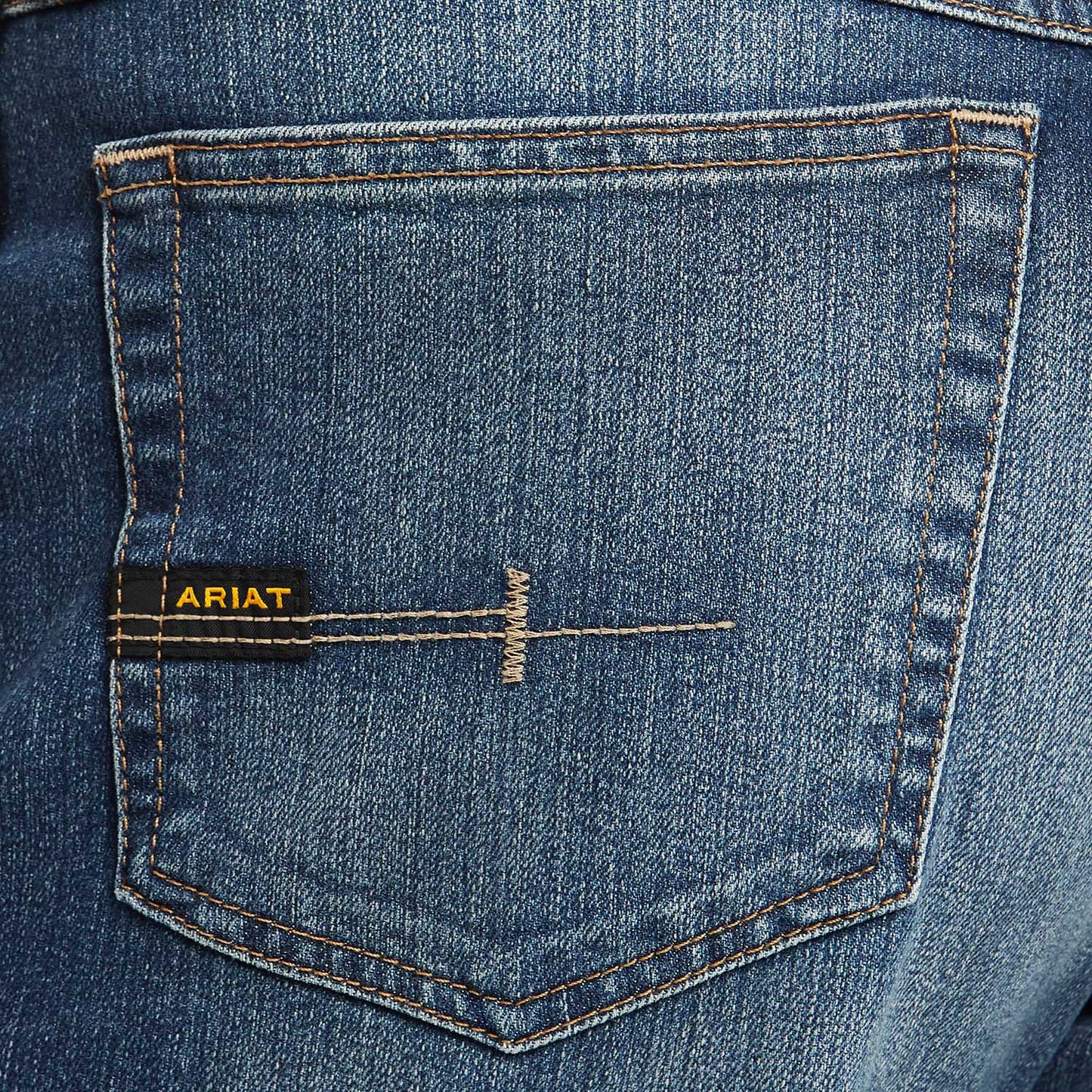 Ariat Men's Rebar M3 Loose DuraStretch Basic Stackable Straight Leg Jean