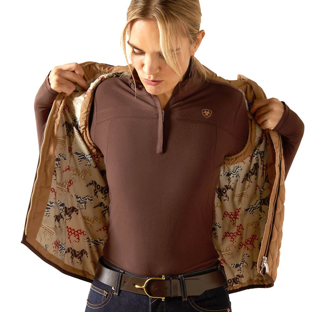 Ariat Womens Ashley 2.0 Insulated Vest – Lightweight Warmth, Tailored Fit, Weather-Resistant