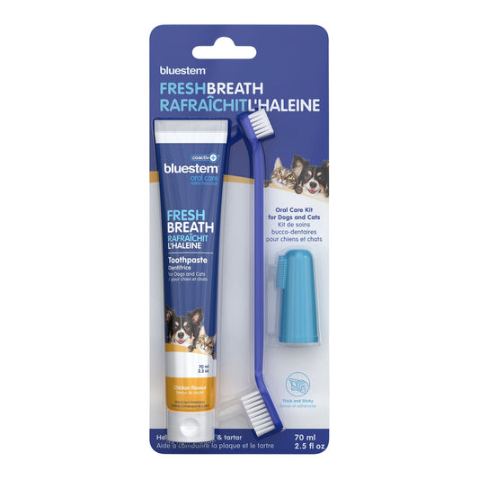 Bluestem Coactiv+ Pet Dental Care Kit
