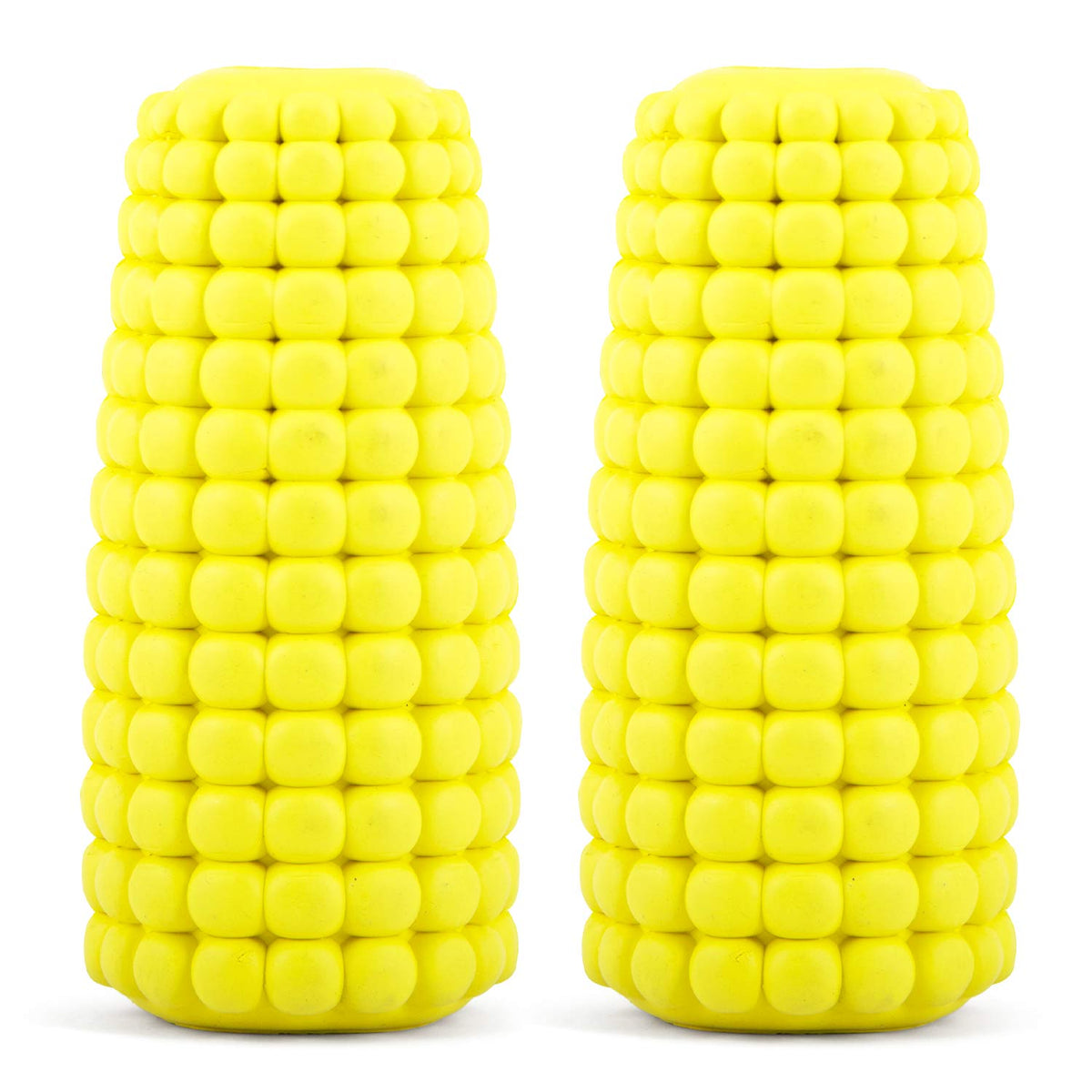 Jeffers Corn Cob Natural Rubber Stuffable Treat Dispenser Dog Dental Chew Toy
