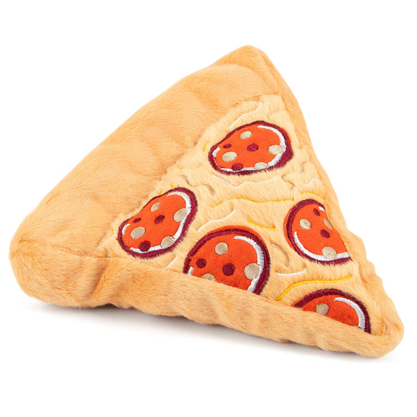 Jeffers Slice O' Pizza Crinkle & Squeak Dog Toy, Each