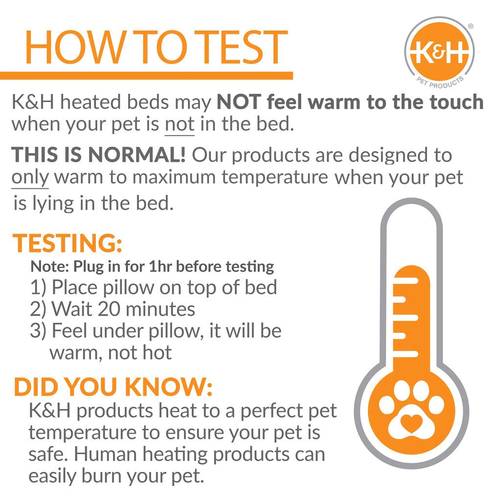 K&H Thermo-Pet Nest Heated Cat Bed – Soft Plush Indoor Cat Cave for Cats and Small Dogs, Machine Washable